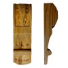 Houten consoles, afm. 130x55x30mm