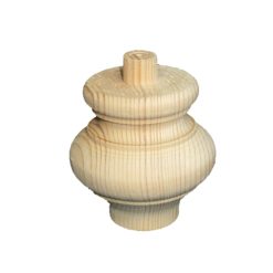 Houten kastpoot bedpoot 90x90mm.