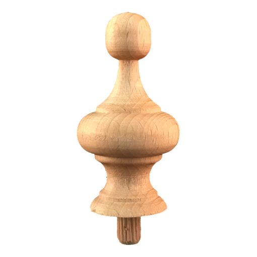 Beuken klokknop 66x34mm