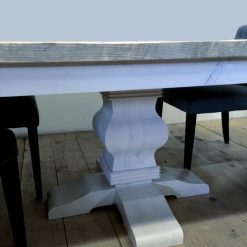 Massief grenen kloostertafel kasteeltafel onderstel 700x290mm 