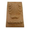 Houten ornamenten beukenhout, ornament hout, afm. 120x70mm