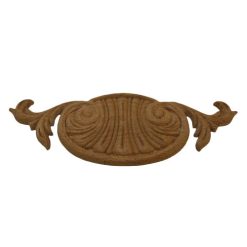 Houten ornamenten beukenhout, ornament hout, afm. 96x275mm