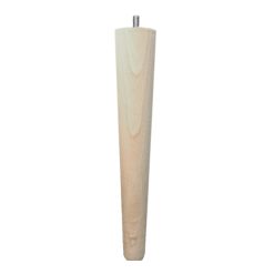 Conisch beuken meubelpootje 220x40mm