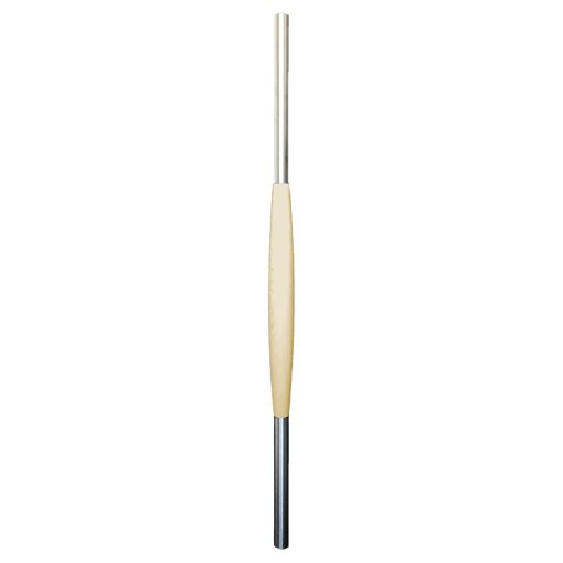 Luxe RVS en beuken trapbaluster trapspijl tussenbaluster 900x25mm