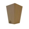 Houten kastpoot bedpoot 95x65mm. 
