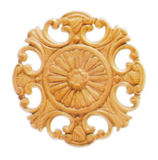 Ornamenten beukenhout, ornamenten hout, afm. 100mm rond