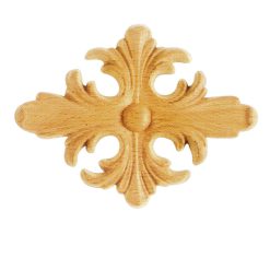 Ornamenten beukenhout, ornamenten hout, afm. 100x135mm