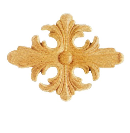 Ornamenten beukenhout, ornamenten hout, afm. 100x135mm