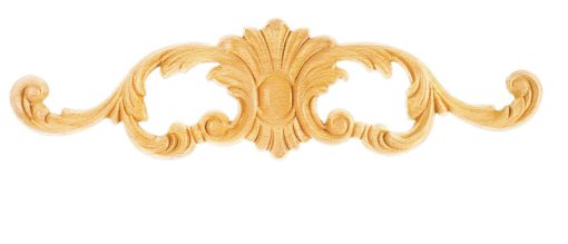 Ornamenten beukenhout, ornamenten hout, afm. 110x395mm
