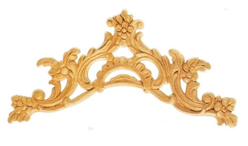 Ornamenten beukenhout, ornamenten hout, afm. 115x230mm