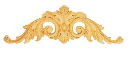 Ornamenten beukenhout, ornamenten hout, afm. 135x400mm