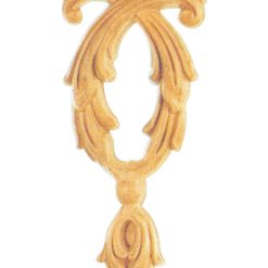 Ornamenten beukenhout, ornamenten hout, afm. 165x65mm
