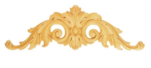 Ornamenten beukenhout, ornamenten hout, afm. 195x600mm