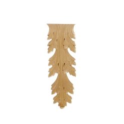 Ornamenten beukenhout, ornamenten hout, afm. 200x75mm
