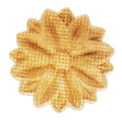 Ornamenten beukenhout, ornamenten hout, afm. 22mm rond