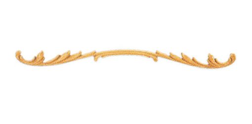 Ornamenten beukenhout, ornamenten hout, afm. 35x265mm