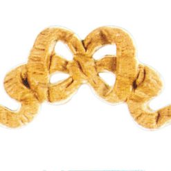 Ornamenten beukenhout, ornamenten hout, afm. 40x95mm
