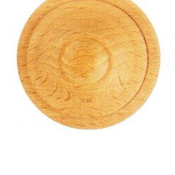 Ornamenten beukenhout, ornamenten hout, afm. 50mm rond