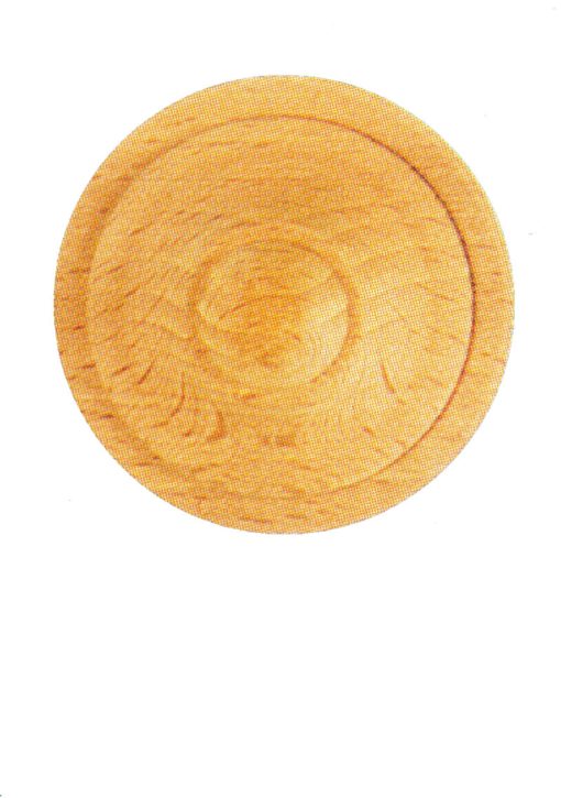 Ornamenten beukenhout, ornamenten hout, afm. 50mm rond