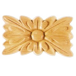 Ornamenten beukenhout, ornamenten hout, afm. 60x100mm
