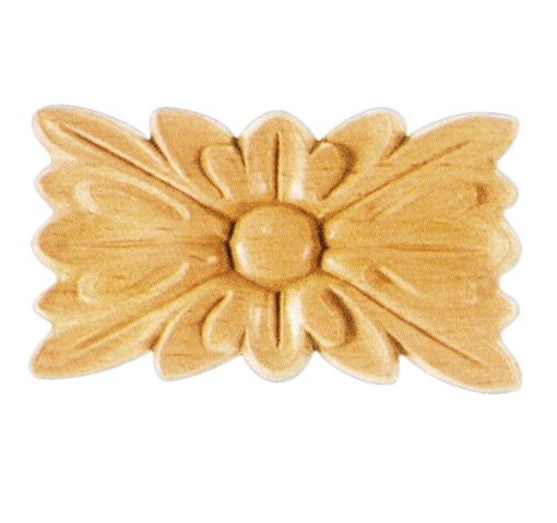 Ornamenten beukenhout, ornamenten hout, afm. 60x100mm