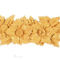 Ornamenten beukenhout, ornamenten hout, afm. 65x280mm