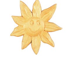 Ornamenten beukenhout, ornamenten hout, afm. 71x69mm