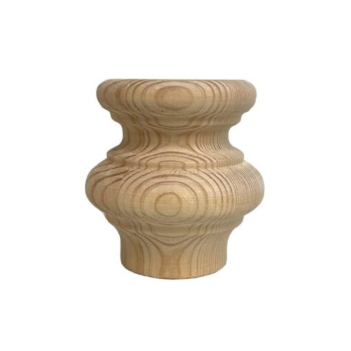 Grenen kastpoot bankpoot bedpoot 91x88mm. Dit onbehandelde beuken meubelpootje is een perfecte oplossing voor onder uw meubel en zeer eenvoudig gemonteerd.