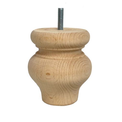 Beuken kastpoot bankpoot bedpoot 94x82mm