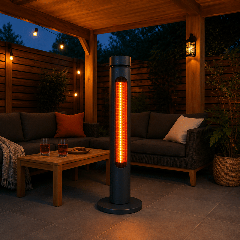 AVOID T08-GR20YD staande infrarood heater 2000W met afstandsbediening - Afbeelding 3